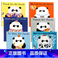 [正版]熊猫先生礼仪课堂6册 Please Mr Panda 英文原版绘本 儿童情商培养 性格习惯养成亲子品格礼貌