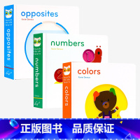 [正版]小手摸摸全知道 Touch Think Learn3册 Numbers数字 Colors颜色Opposites