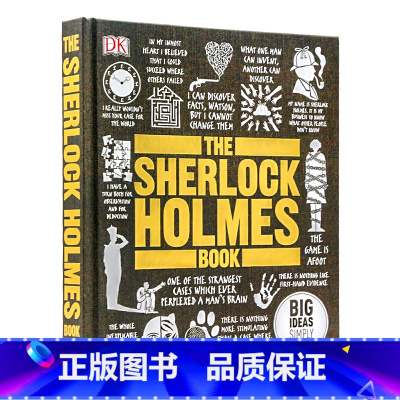 [正版] DK夏洛克福尔摩斯百科全书 The Sherlock Holmes Book: Big Ideas Si