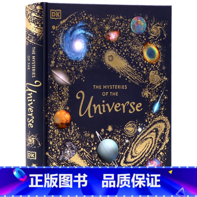 [正版]DK图解宇宙的秘密英文原版绘本 The Mysteries of the Universe 青少年太空科普