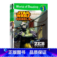 [正版]星球大战分级读物6册 World of Reading Star Wars Level 1 英文原版 迪士尼儿