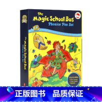 [正版]点读版神奇校车自然拼读故事盒装12册 英文原版绘本 Magic School Bus phonics 儿童英语