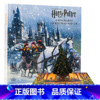 [正版]哈利波特霍格沃茨图书馆圣诞立体书 Harry Potter A Hogwarts Christmas Pop-