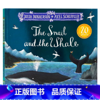 [正版]20周年纪念版 蜗牛和鲸鱼 英文原版绘本 The Snail and the whale 儿童冒险性格培养启蒙