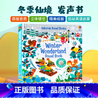 [正版]Usborne出品 冬季仙境 触摸发声书 Winter Wonderland Sound Book 英文原版绘