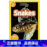 [正版]英文原版绘本National Geographic Kids Level2:Snakes 蛇 国家地理分级阅读