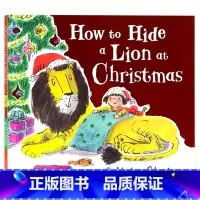 [正版]如何在圣诞节把狮子藏起来英文原版绘本 How to hide a lion at Christmas 圣诞主题