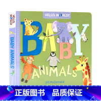 [正版]你好世界动物宝宝英文原版绘本 Hello, World! Baby Animals 2-6岁儿童早教启蒙科普绘