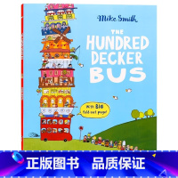 [正版]百层巴士 英文原版绘本 The Hundred Decker Bus 百部巴士层层叠 Mike Smith 开