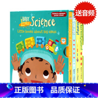 [正版]萌萌的科学 英文原版绘本 Baby Loves Science 系列宝宝爱科学 探索4册纸板盒装低幼科普 儿童