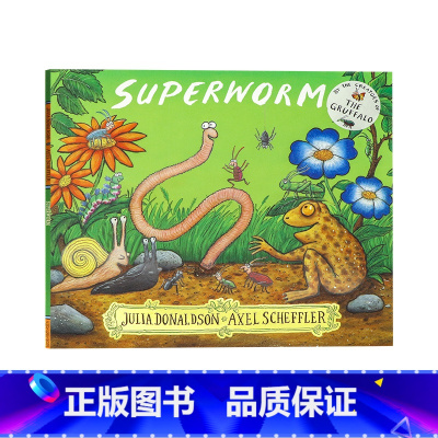 [正版]朱莉娅唐纳森大麦虫英文原版绘本 Superworm 咕噜牛同作者Julia Donaldson儿童插画绘本故事