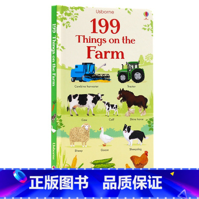 [正版]199个农场单词 199 Things on the Farm 英文原版单词学习书儿童图文百科 儿童启蒙早教认