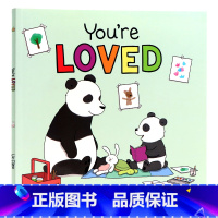 [正版]英文原版绘本 You're Loved 儿童英语启蒙治愈系亲情漫画情绪情商培养 你今天真好看同作者莉兹克里th
