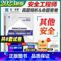 [正版]天一2023年新版全国中级注册安全工程师职业资格考试用书其他安历年真押题库模拟试卷安全生产专业实务全2023年