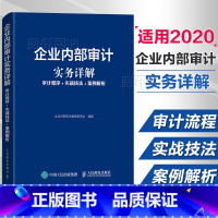 [正版] 企业内部审计实务详解:审计程序+实战技法+案例解析 依据《中国内部审计准则》企业财务审计书籍 企业管理效能指