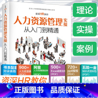 [正版]人力资源管理实用手册资深hr教你实操从入门到精通 人力资源行政管理书籍人事管理培训师书 绩效考核与薪酬管理金字