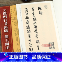 [正版]文徵明行书离骚滕王阁序文征明行书 历代碑帖 繁体旁注行书毛笔字帖 毛笔行书书法练字帖 文徵明临摹字帖