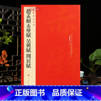 [正版]学海轩 大红袍共3帖赵孟頫赤壁赋吴兴赋闲居赋中国碑帖名品84译文注释繁体旁注赵体赵孟俯行楷行书毛笔字帖书法书籍