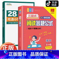 [热卖套装!巨划算!]28个核心考点+小学语文三段式阅读答题公式 [正版]天天向上28个核心考点吃透小学语文阅读JST一