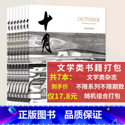 [正版]随机7本十月杂志+小说选刊+民族文学+中华文学选刊+北京文学杂志+人民文学+中国作家等随机共7本打包中长篇小说