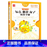 [单本]标点修辞句子 小学五年级 [正版]五年级下册上册语文句子训练专项练习标点符号修辞手法训练天天练人教版5年级仿写实