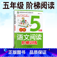 [正版]小学语文阅读阶梯训练 五年级通用版 小学生阅读理解能力提升练习题教辅作文基础知识大全快乐阅读词语积累 小学五下