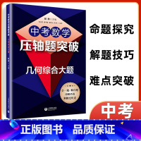 [正版]中考数学练习题压轴题精讲精练突破几何综合大题 初中数学思维强化训练练习册 提升解题技巧中考冲刺提升辅导资料书上