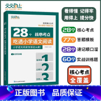 28个核心考点吃透语文阅读 [正版]28个核心考点吃透小学语文阅读一二三四五六年级人教版阅读理解强化专项训练书阅读答题公