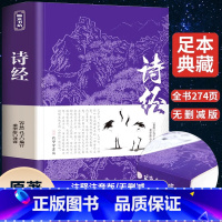 [正版]诗经全集 原著完整版 注释注音版书籍初中生高中生成人无删减诗经楚辞详解版注析译注解析鉴赏诠译诗经礼古代古诗词歌