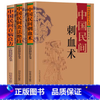 [全3册]刺血术+灸法绝技+百病良方 [正版]2册 中国民间刺血术+中国民间灸法绝技书 中医基础理论入门书人体经络穴位刺