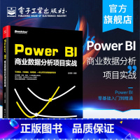 [正版] Power BI商业数据分析项目实战 Power BI软件安装操作教程书 Power BI在各个业务部门的