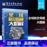 [正版] 全球航空母舰大图解 战斗航空母舰品种种类机型分类大全 军舰结构构造欣赏鉴赏书籍 军事武器百科全书 军事收藏欣