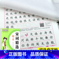 [正版] 司马彦字帖 宋词精选(楷书) 宋词硬笔楷书字帖 正楷钢笔临摹练字帖 小学生初高中生大学生成年成人大人正楷