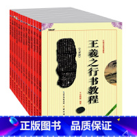 [正版]全13册 中国书法培训教程 王羲之颜真卿米芾赵孟頫柳公权欧阳询多宝塔碑九成宫醴泉铭兰亭序圣教序等行书隶书楷书体