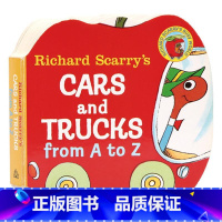 [正版]理查德斯凯瑞字母书 Richard Scarry Cars and Trucks from A to Z 异形