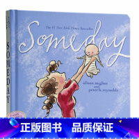 [正版]Someday 有一天 母亲节礼物 亲子纸板书 直戳泪点 妈妈爱读 英文原版 美国儿童亲情故事 0-2-3-6