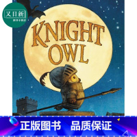 [正版]Christopher Denise Knight Owl 凯迪克2023银奖 小骑士猫头鹰 儿童获奖童书 儿