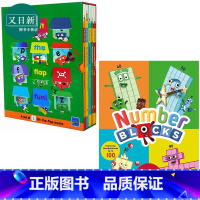 [正版]Numberblocks and Alphablocks 5 Book字母数字积木翻翻故事套装5册+数字积木年