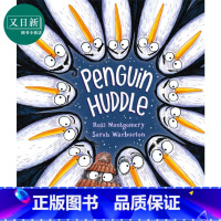 [正版]Sarah Warburton Penguin Huddle 抱团的企鹅 英文原版 进口图书 儿童绘本 幽默搞