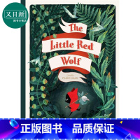 [正版]小红狼 Amelie Flechais The Little Red Wolf 英文原版 儿童故事绘本 进口儿