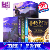 [正版]哈利波特英文原版书籍1-8册 harry potter英语全套 英国小说jk罗琳哈利波特与魔法石与被诅咒的孩子