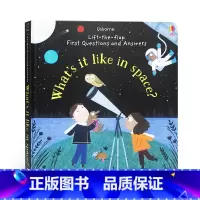 [正版]太空 立体小机关翻翻书 英文原版 Questions and Answers What's it Like i