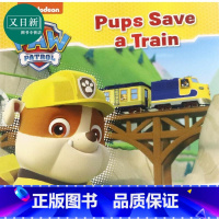 [正版]Paw Patrol Pups Save a Train 汪汪队历险记2 英文原版进口图书 儿童绘本 故事图画