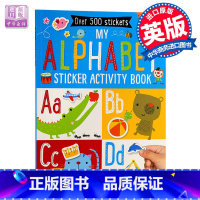 [正版]My Alphabet Sticker Activity Book 字母贴纸活动书 英文原版 宝宝英文字母认知