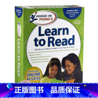 [正版]迷上自然拼读学与读第1级全集L5&6新版Hooked on Phonics Learn to Read 1st