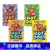 [正版]腊肠狗英雄4册套装 Hotdog 1-4 蓝思值580L 儿童桥梁初级章节书 幽默冒险 Anh Do 英文原版