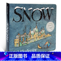 [正版]圣诞书单下雪了 英文原版 Snow 凯迪克银奖绘本 Uri Shulevitz 纸板书 3-6岁