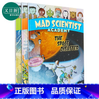 [正版]疯狂科学学院系列漫画3册 英文原版 Mad Scientist Academy 少儿科学百科 儿童科普漫画图像