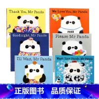 [6册]熊猫先生礼貌故事 6册套装 [正版]Mr Panda manner stories 熊猫先生礼貌故事 英文原版