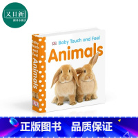 [正版]DK触摸启蒙动物 Baby Touch And Feel:Animals 0-3岁触摸书
